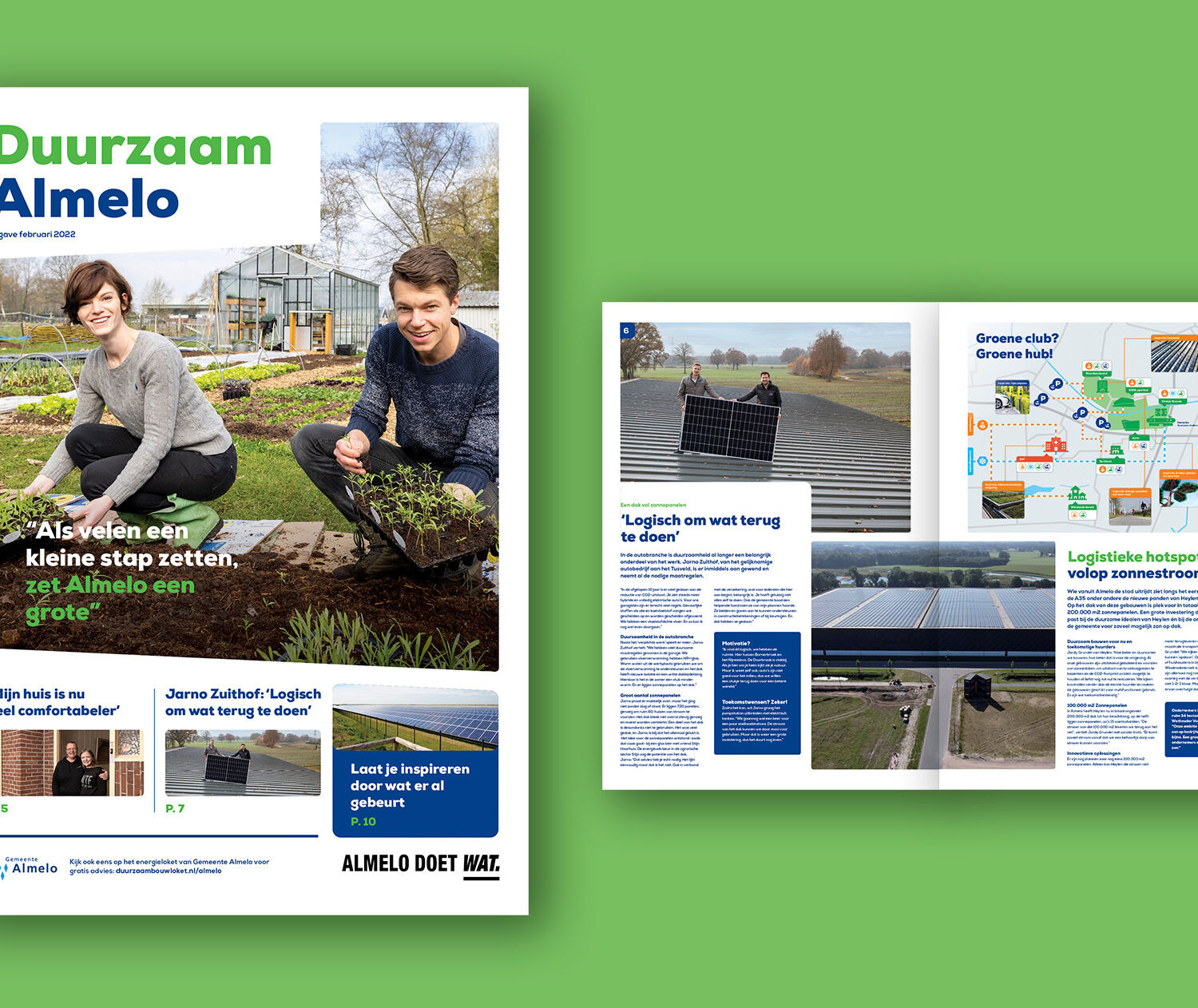 Duurzaamheidskrant presentatie