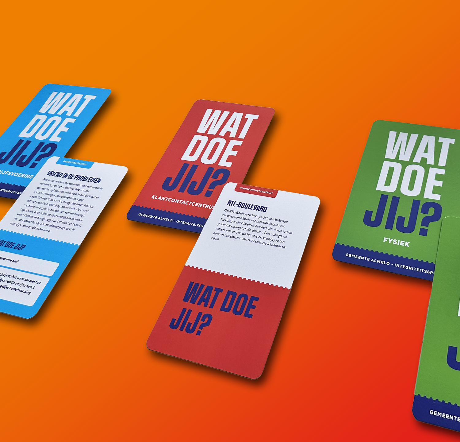 Integriteitsspel kaarten